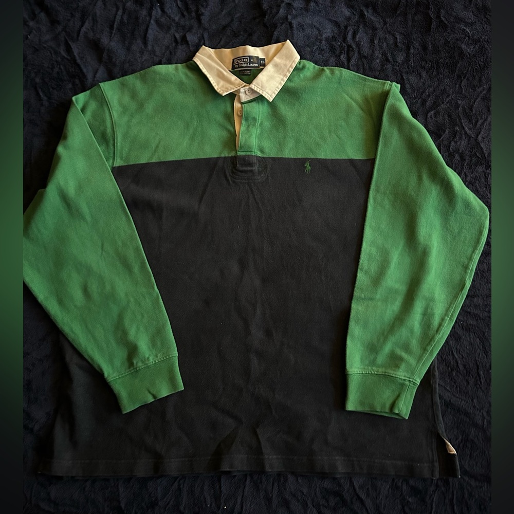 Men’s Ralph Lauren Polo long sleeve rugby shirt XL